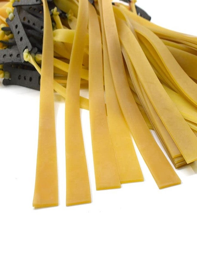 Marksman® 4 Pieces 1.5MM Powerful Fast Rebound 24CM Slingshot Replacement Flat Rubber Band Natural Latex Catapult Gulel Rubber Bands (MARKSMAN Fast Rebound Flat Band, 1.5 mm) - Image 3